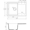 Мойка OMOIKIRI SAKAIME 68-EV 4993194