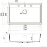 Мойка OMOIKIRI SINTESI 79-WH Artceramic/белый 4997136